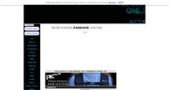 Desktop Screenshot of parkour-online.com